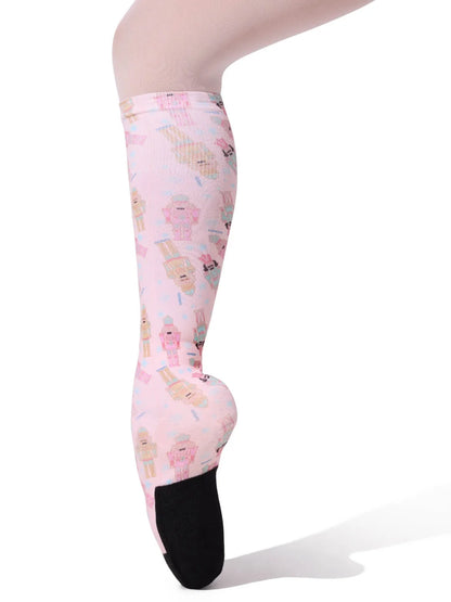 Nutcracker Ballet Knee High Sock
