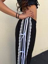 Lace Trim Cargo Pants