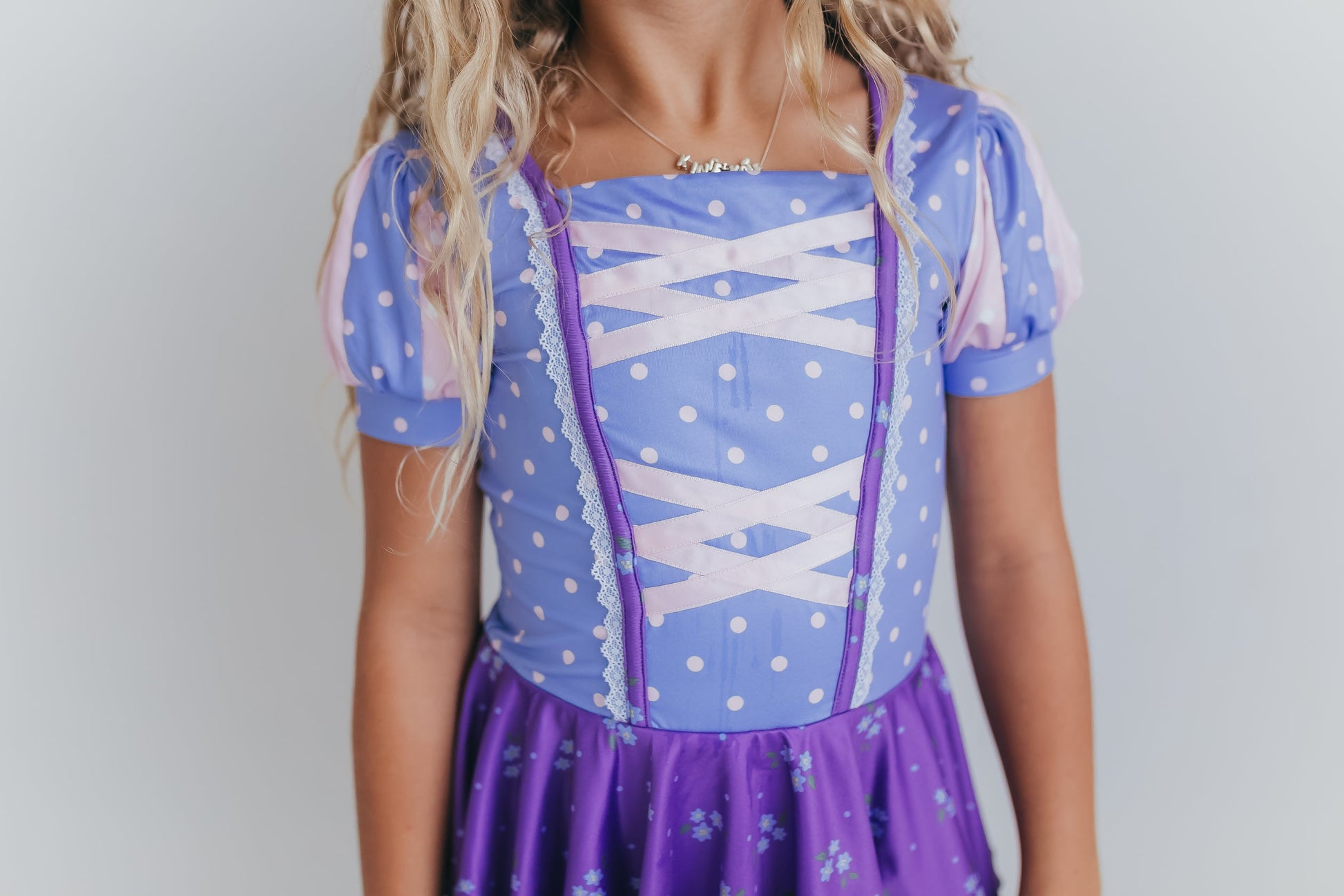 princess leotard dress Baby Blue Princess Bodice Leotard with Attached Skirt
