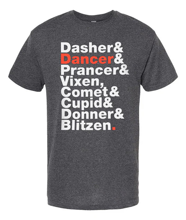 Reindeer Names Tee