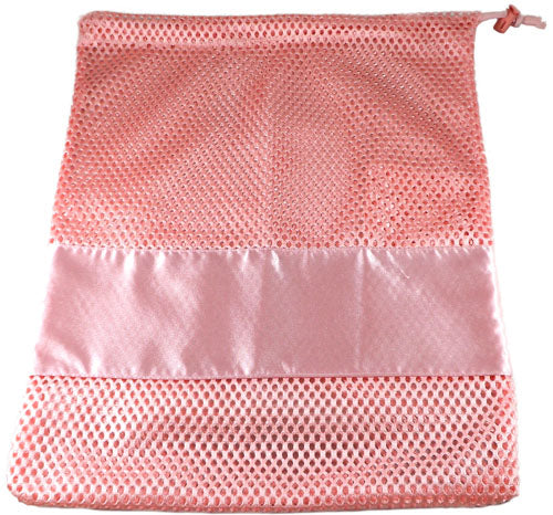 Mesh Pointe Shoe Drawstring Bag