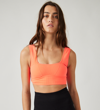Load image into Gallery viewer, Square Neck Good Karma Bra: Free People Movement
