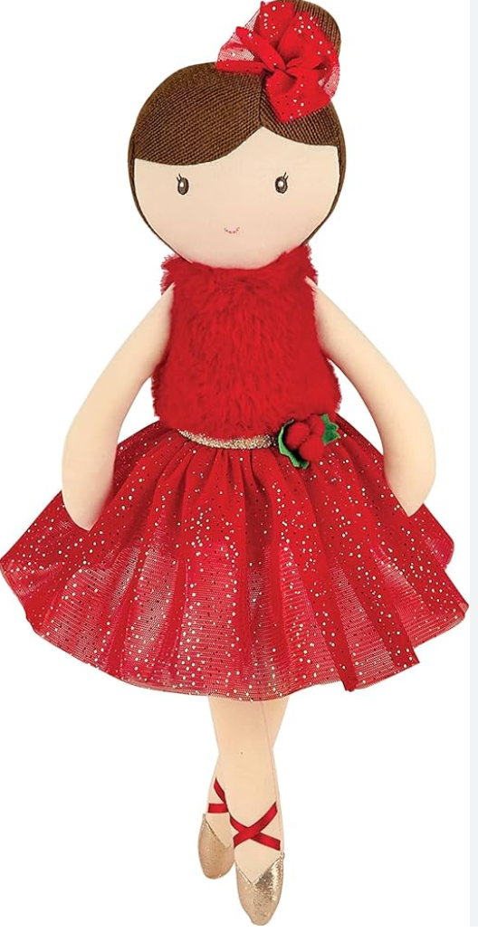 Holiday Ballerina Plush Doll