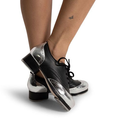 Limited Edition Black/Titanium Roxy Tap Shoes