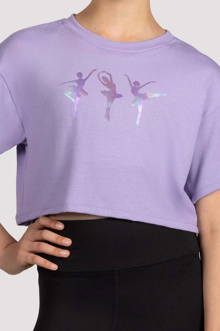 Glow Ballerina Crop Top #M1563