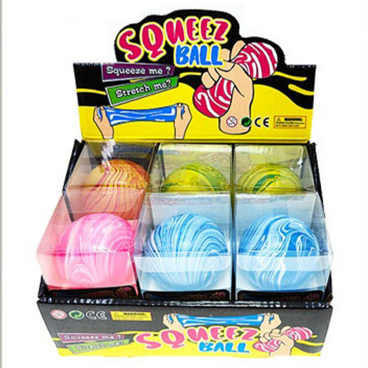 Marbled Round Squishy Toy