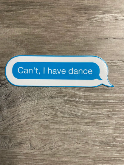 Dance Stickers