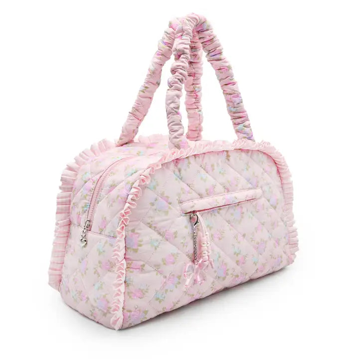 Quilted Floral Bag