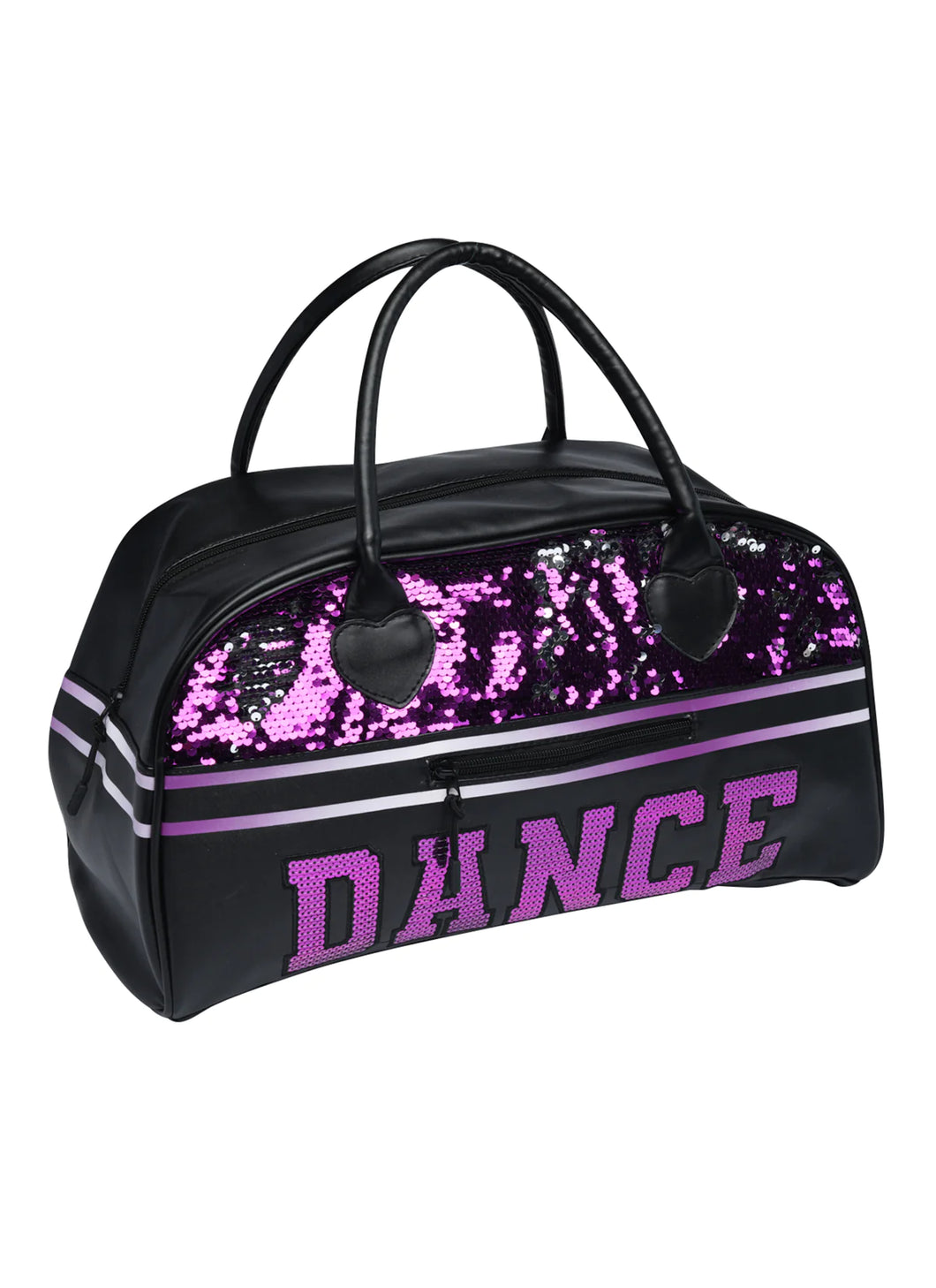 Purple Sequin Dance Duffle