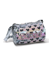 Load image into Gallery viewer, Sequin Hearts Pearlescent Duffle
