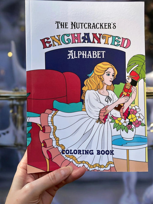 Nutcracker Enchanted Alphabet Coloring Book