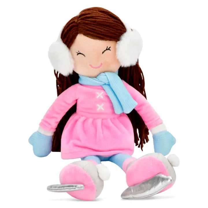 Ice Skater Girl Plush