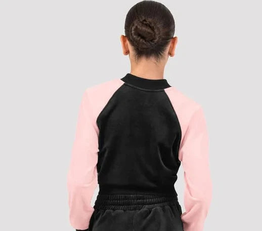 Julia Velvet Bomber Jacket #J13002