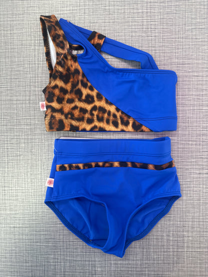 Demi Cut Out Crop & Brief Set