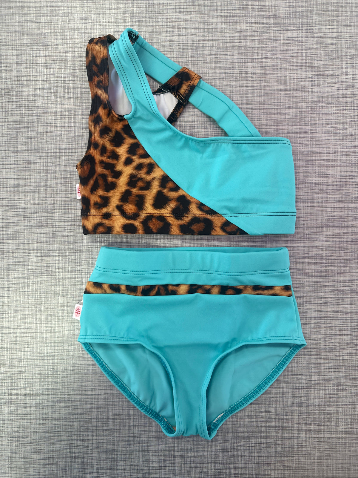 Demi Cut Out Crop & Brief Set