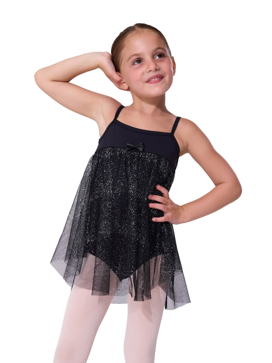 Baby Doll Glitter Dress Leotard #104