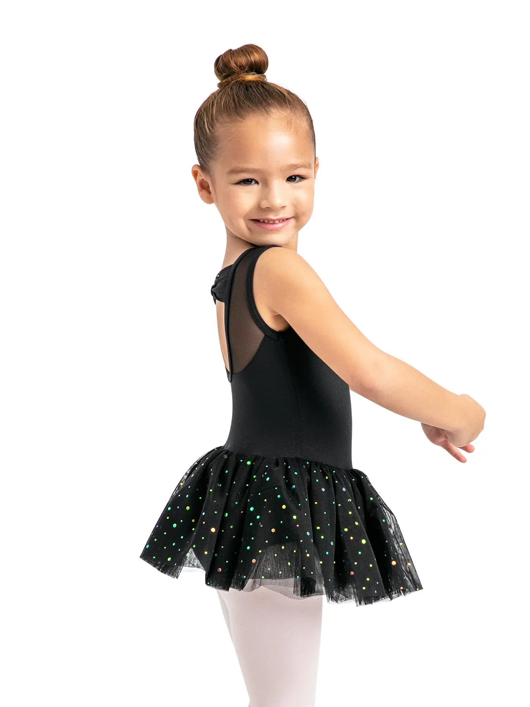 Keyhole Back Dress Leotard #11728