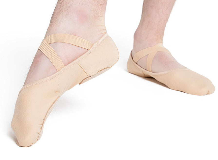 Hanami Cavas Split Sole Ballet Shoe #2037-Nude