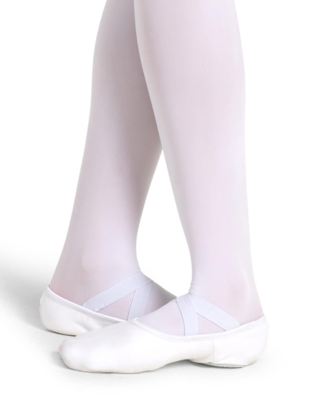 Hanami Canvas Split Sole Ballet Shoe #2037-White