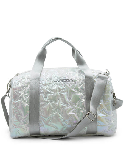 Metallic Star Duffle