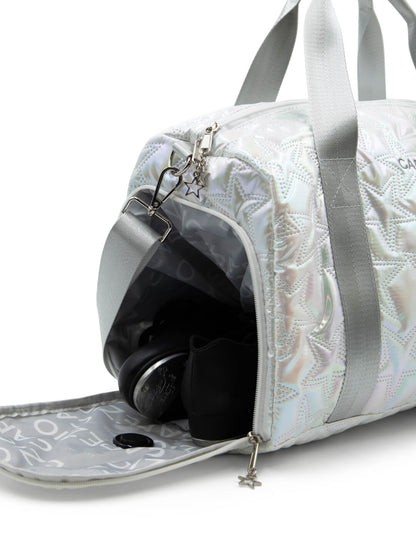 Metallic Star Duffle