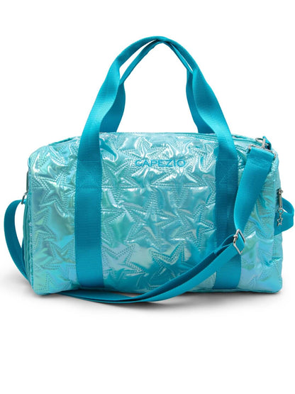 Metallic Star Duffle