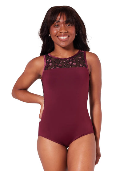 Allure Mesh Back Leotard #12401