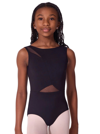 Soft Elegance Asymmetrical Boat Neck Leotard #EL106
