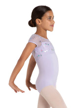 Load image into Gallery viewer, Star Struck Galaxy Short Sleeve Leotard #12105
