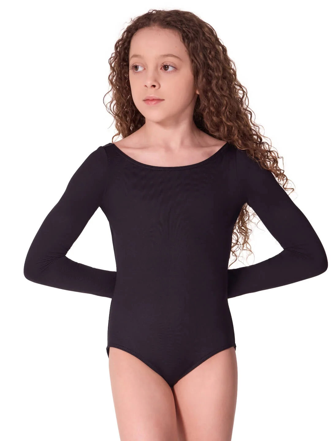 Pinch Back Long Sleeve Leotard #1011