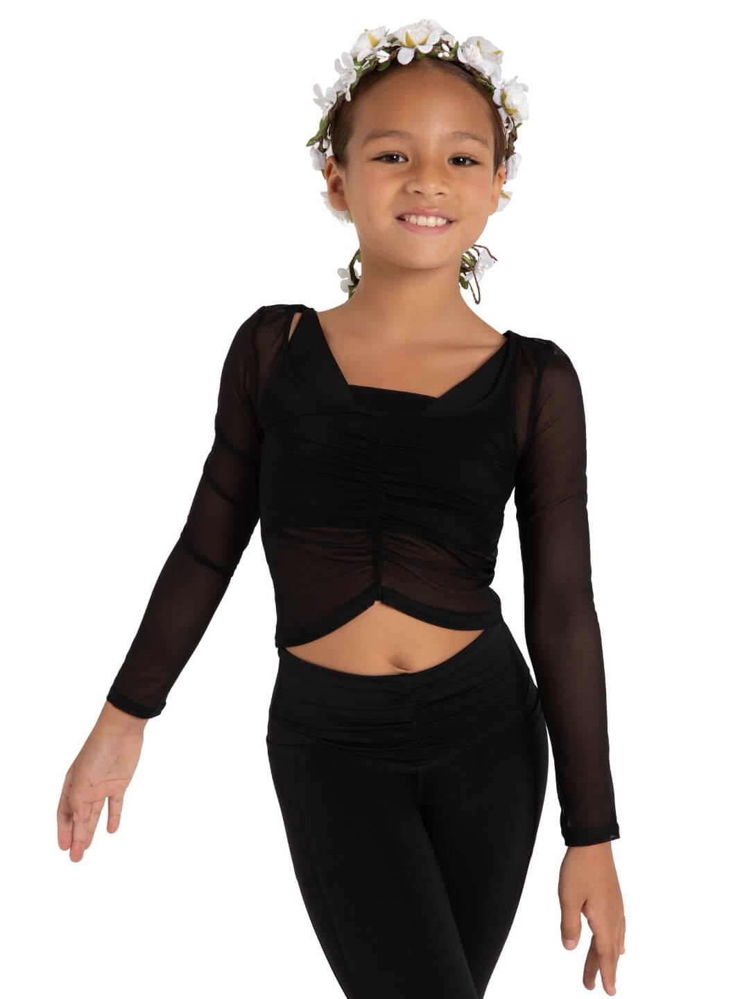 Wildflower Meadow Mesh Top #12094