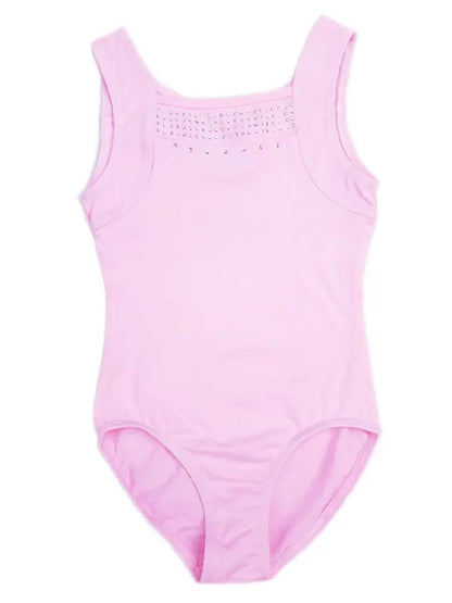 Rhinestone Keyhole Leotard