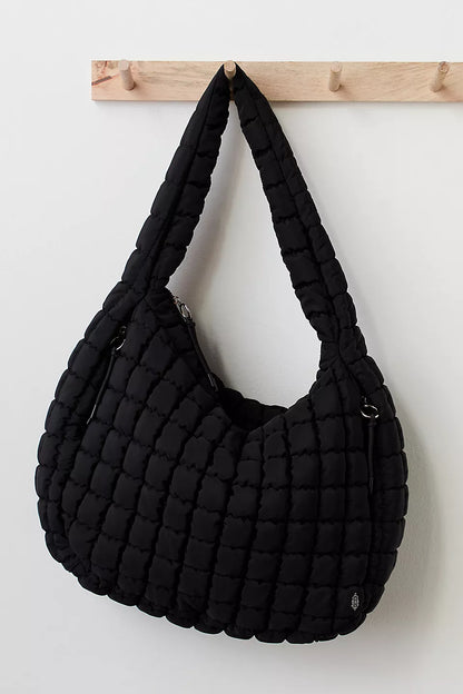 Free People: Quilted Carryall Bag