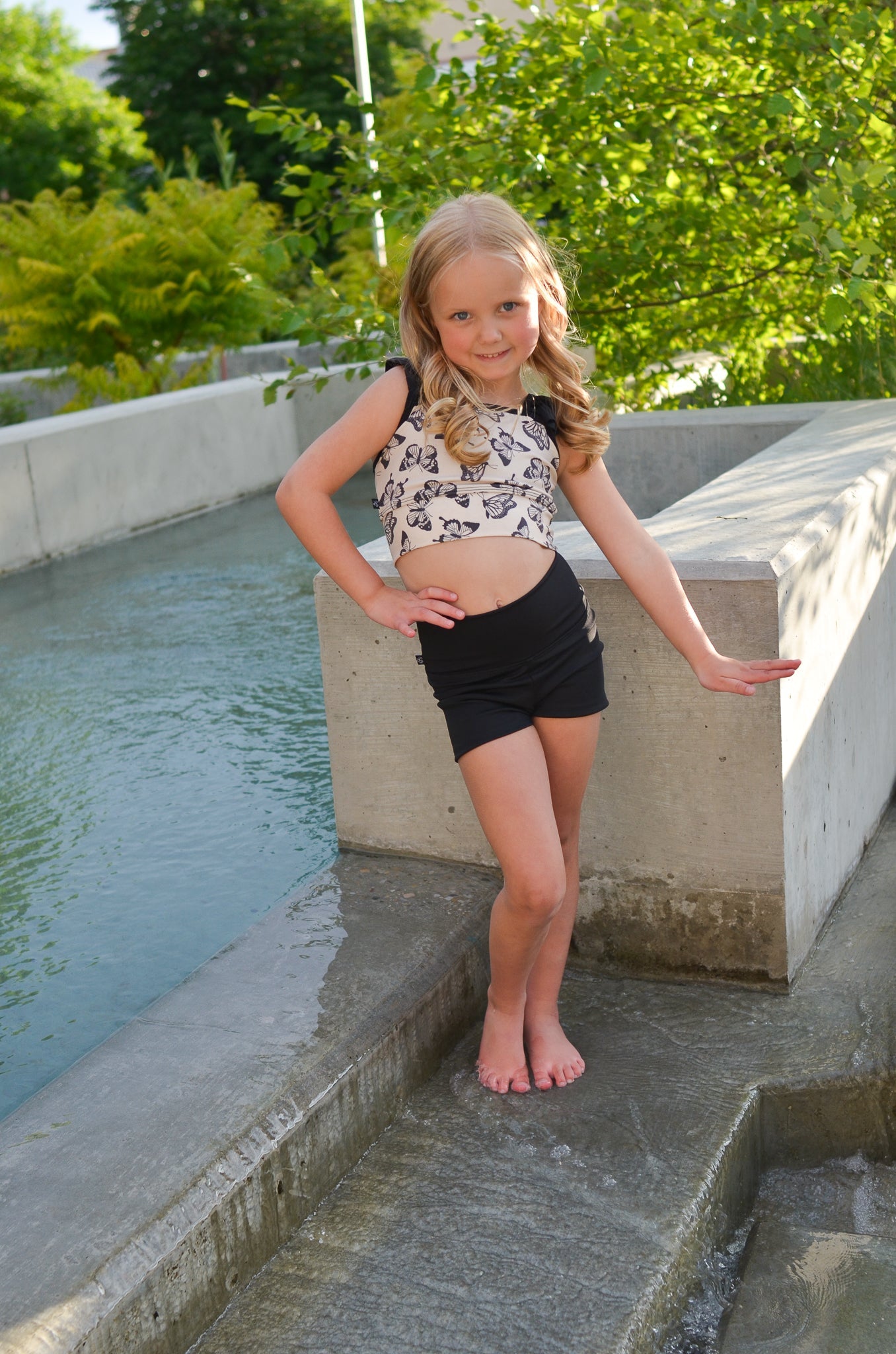 Flutter Top - Butterfly