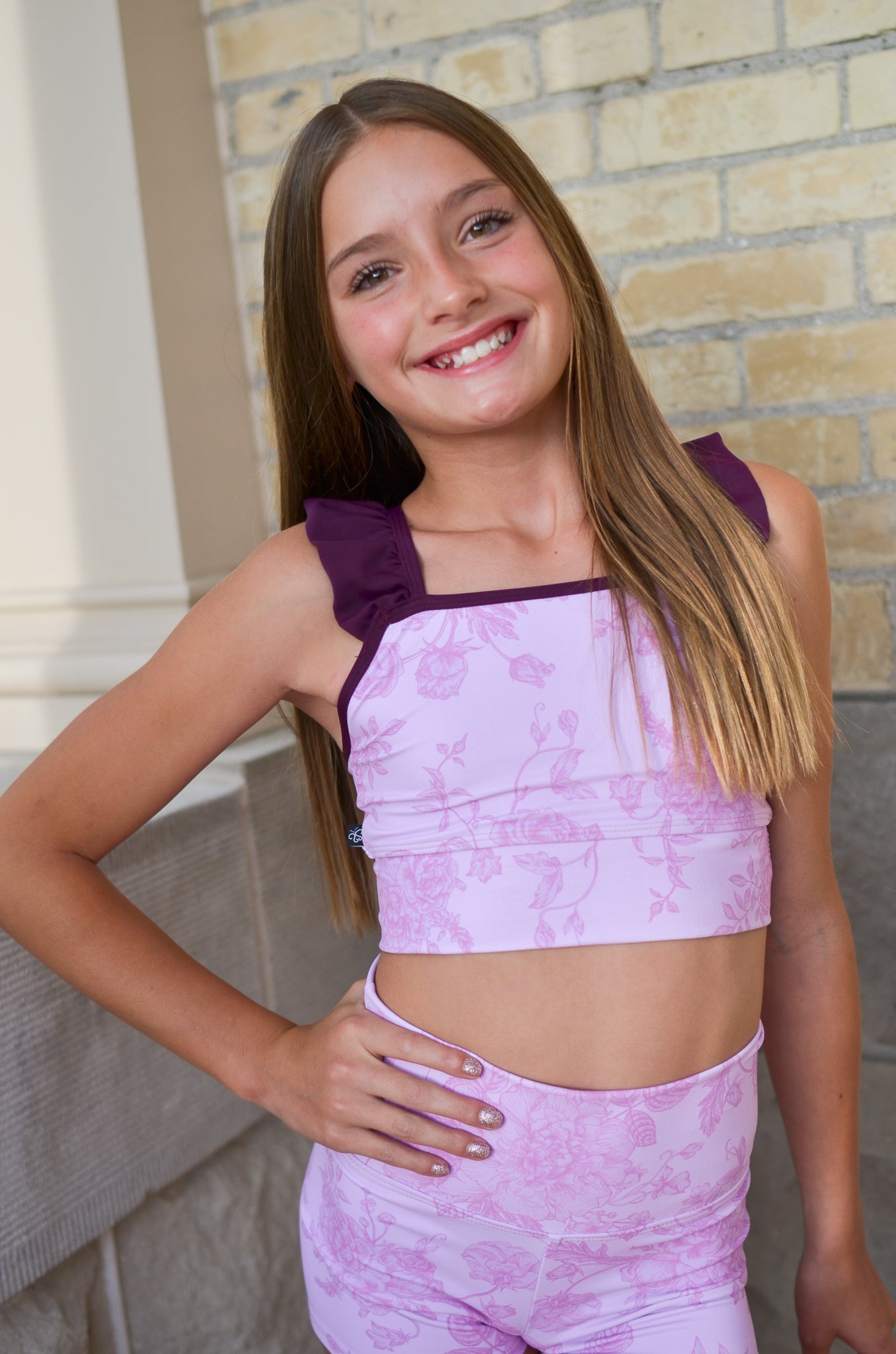 Flutter Top - Floral