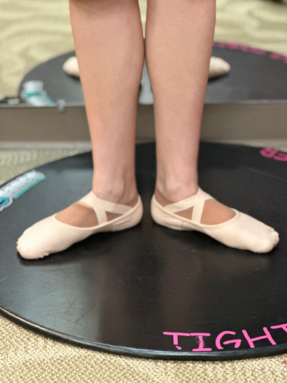 High Quality Stretch Canvas Ballet Shoes- Pink