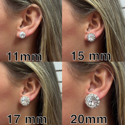 Hypoallergenic 11MM Ultra Sparkle Earrings