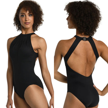 Adele Twist Halter Leotard #23112