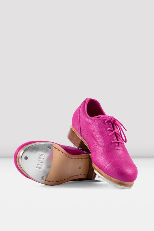 Jason Samuel Smith Fuchsia Pink Pebble Leather Tap Shoes