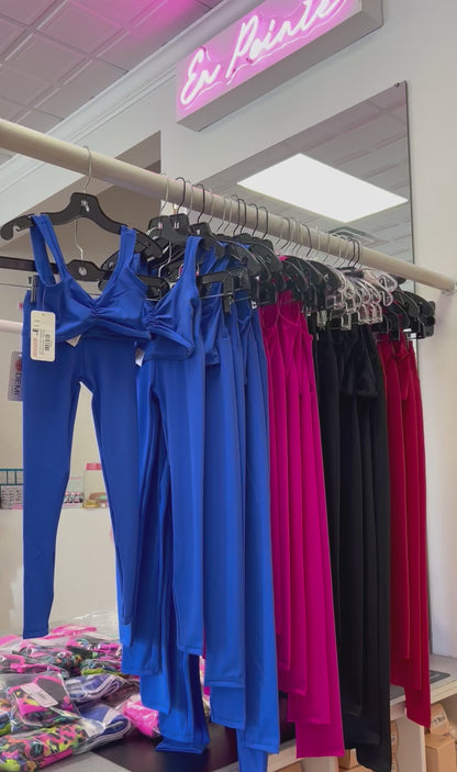 Demi Pinch Front Legging Set
