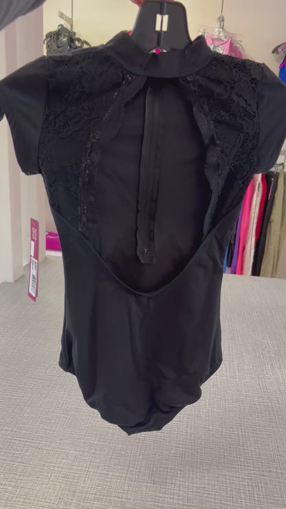 Soft Elegance Short Sleeve Princess Leotard #EL107