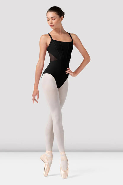 Mia Plain Mesh Back Leotard #70001B