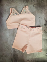 Load image into Gallery viewer, Social Butterfly Luna Bra Top and Rosy Short Separates
