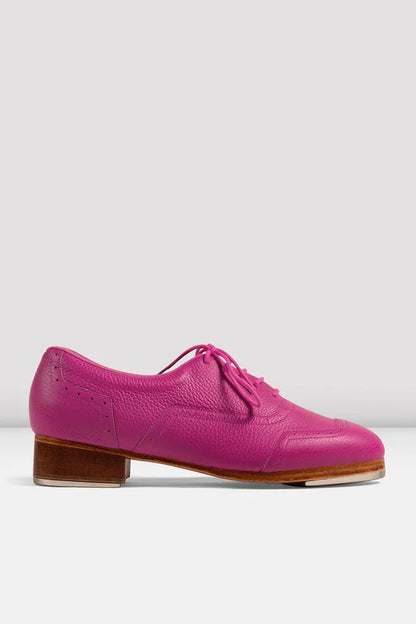 Jason Samuel Smith Fuchsia Pink Pebble Leather Tap Shoes