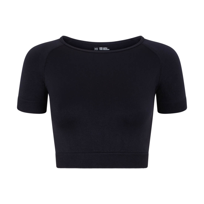 Activewear Black Crop Top