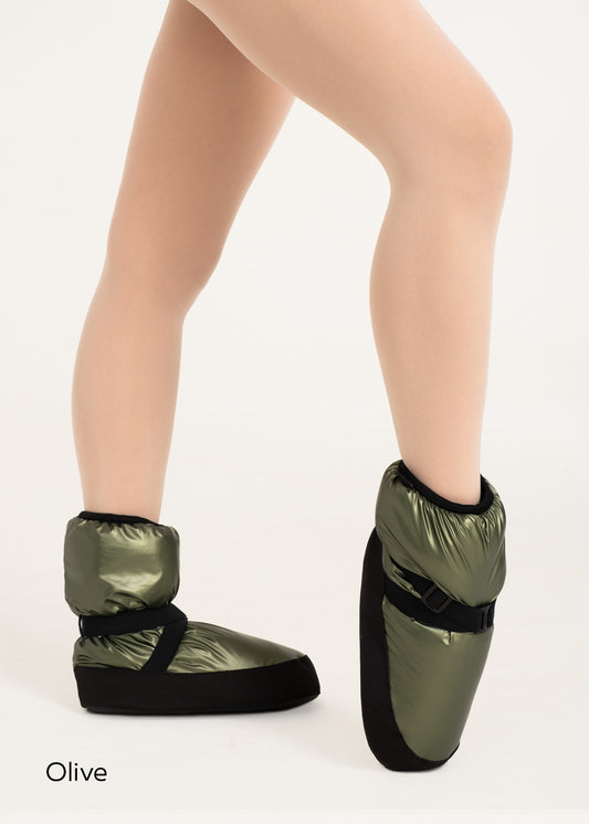 Nikolay Warm Up Booties Olive 8-8.5