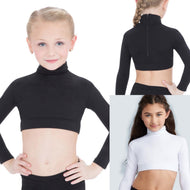 50% Off Turtleneck Long Sleeve Crop TB107