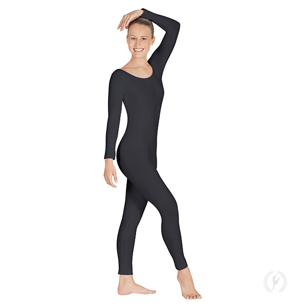 Eurotard Long Sleeve Unitard with Cotton Lycra #10129