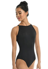 Load image into Gallery viewer, Lorelai Halter Style Black Leotard #23133
