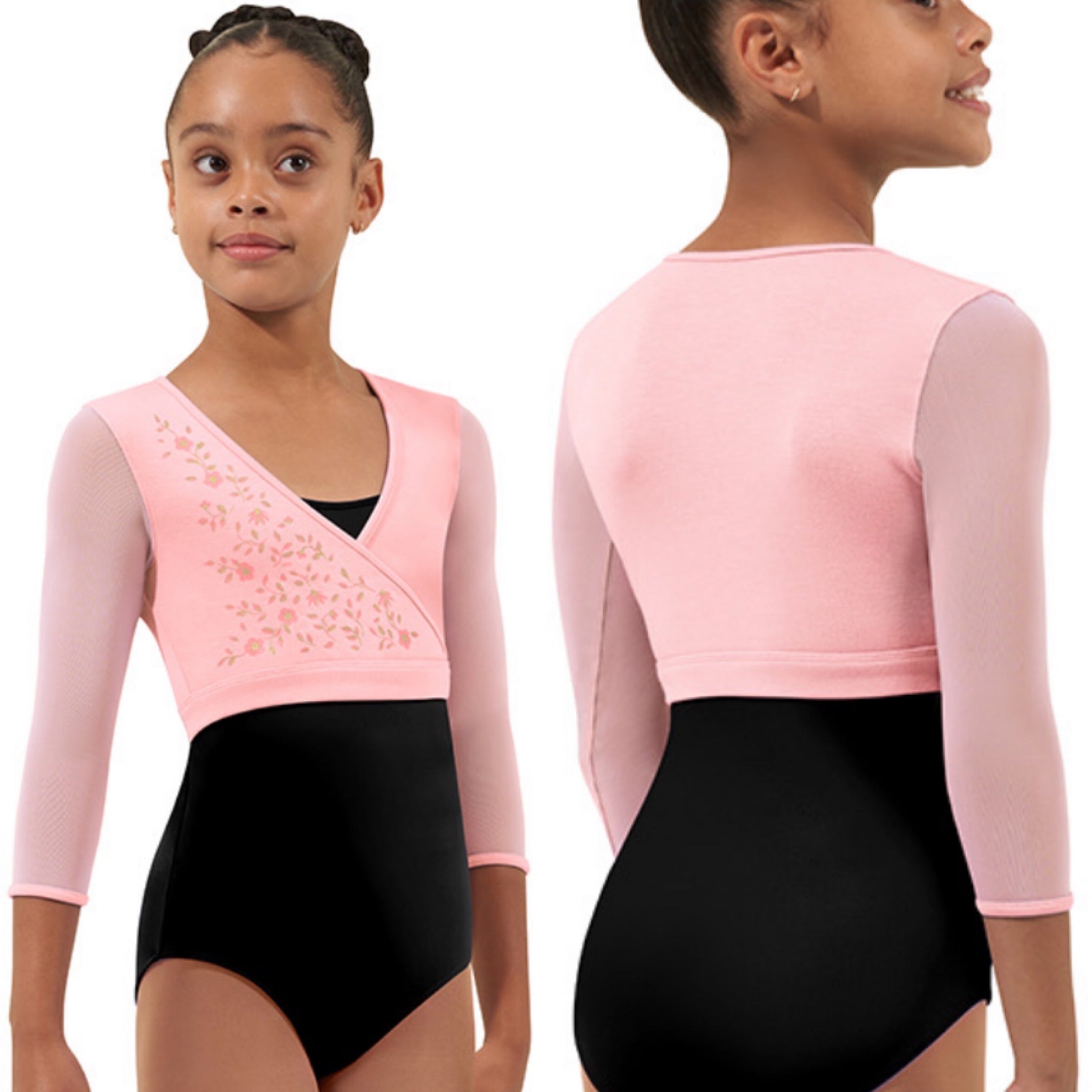 Flower Vine Shrug Wrap Top- CZ4346 – Tightspot Dancewear Center